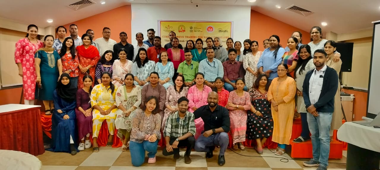 Comprehensive training for NACP Counsellors on the theme Break the Silos build the synergies.