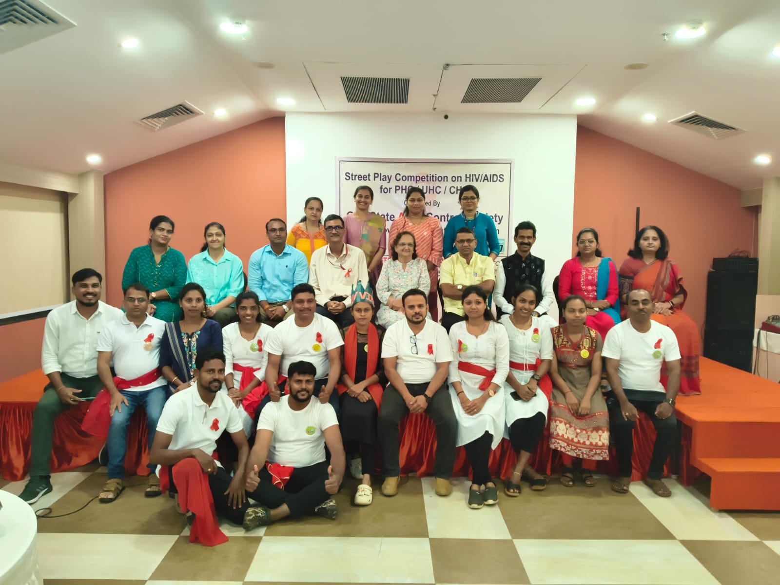 Street play competition for North Goa PHC UHCCHC on HIV AIDS