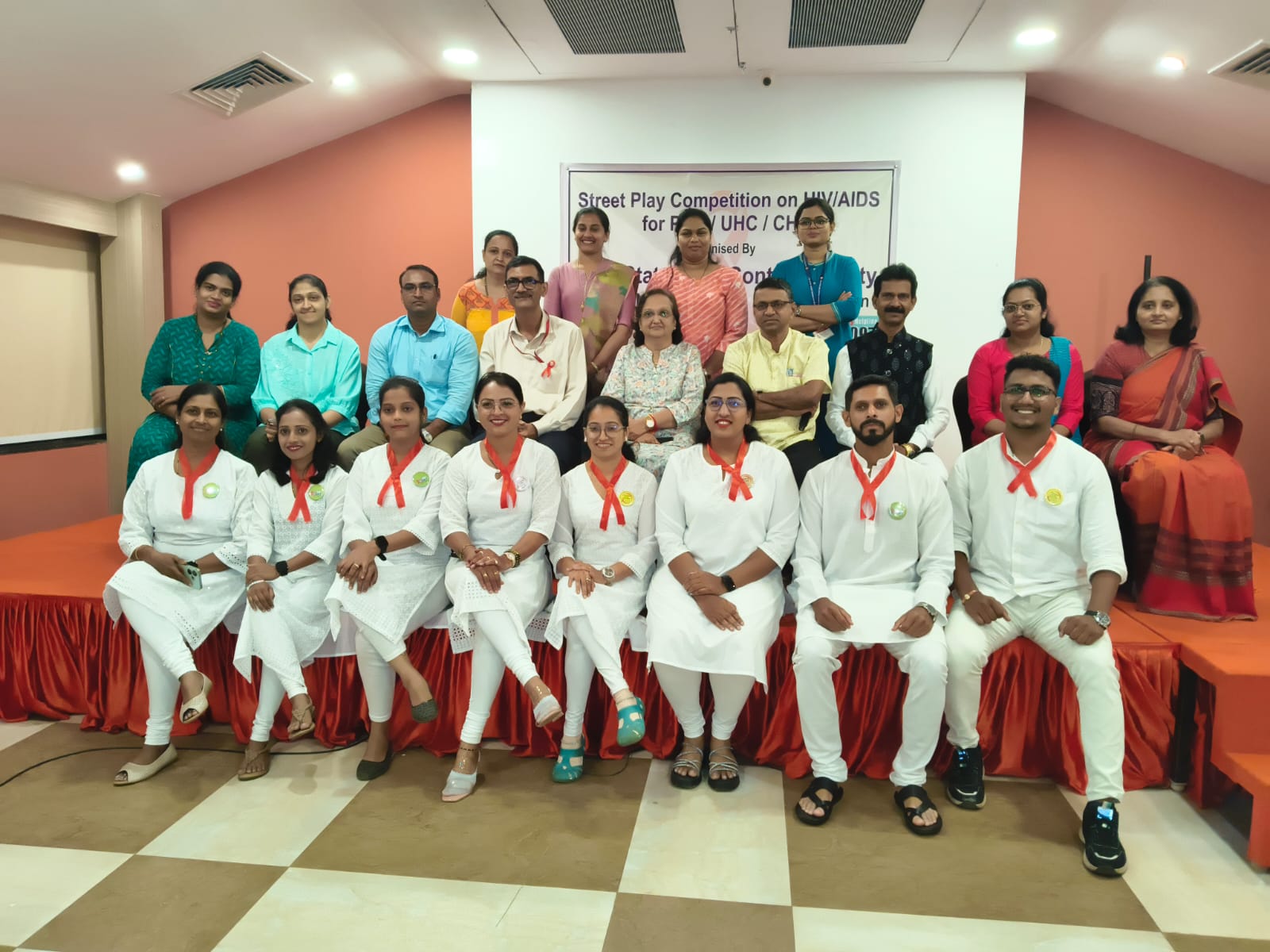 Street play competition for North Goa PHC UHCCHC on HIV AIDS banner 3